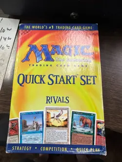 Magic The Gathering Quick Start Set Rivals 1996 Boxed Set Complete FREE US SHIP - Image 1