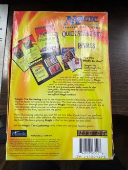 Magic The Gathering Quick Start Set Rivals 1996 Boxed Set Complete FREE US SHIP - Image 2