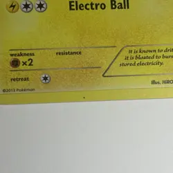 Pokemon: Electrode #33/116 BW Plasma Freeze Holo Rare - Image 2