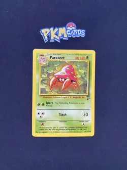 Pokemon TCG Parasect Base Set 2 55/130 Regular LP. - Image 1