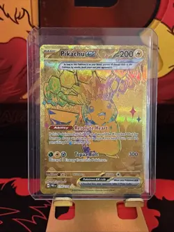 Pokemon Pikachu TCG SV Prismatic Evolutions #179/131 Hyper Rare - Image 1