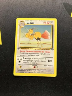 1ST EDITION Dodrio 34/64 Italian NM -Vintage Pokemon Card- Jungle Set (7q) - Image 1