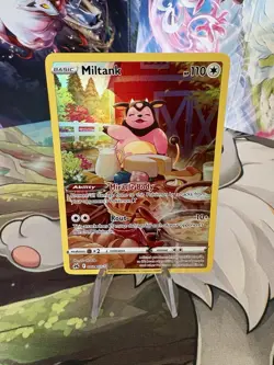 Pokemon Crown Zenith Galarian Gallery Miltank Holo Ultra Rare Card GG24/GG70 - Image 1
