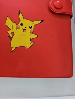 Vintage Pokemon Gotta Catch 'Em All Binder Red Pikachu 1999 - Image 4