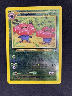 Vileplume Pokemon 17/18 Southern Islands Reverse Holo MP - Image 1