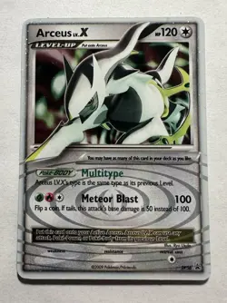 Arceus LV.X DP56 Black Star Promo Rare Holo NM Pokemon TCG 2009 - Image 1