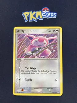 Pokemon TCG Skitty Power Keepers 62/108 Regular MP. - Image 1