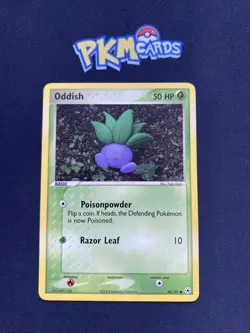 Pokemon TCG Oddish Hidden Legends 68/101 Regular LP. - Image 1