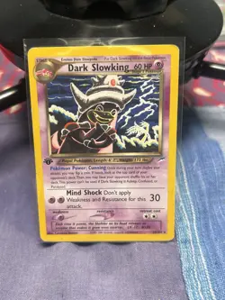 Pokemon Dark Slowking Neo Destiny Rare 20/105 60 HP Regular English TCG - Image 1