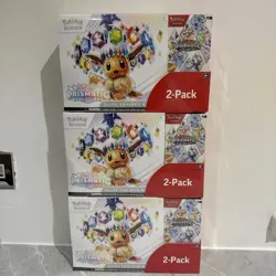 Pokemon TCG Prismatic Evolutions Costco Bundle ETB + Booster Bundle New & Sealed - Image 5