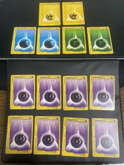 Pokemon Psychic Water Grass Lightning Energy 164/165 E-Reader 2002 Expedition PL - Image 1