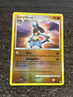 LUCARIO REVERSE - POKEMON 6/130 DIAMANT ET PERLE BASE FR - Image 1