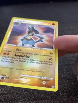 LUCARIO REVERSE - POKEMON 6/130 DIAMANT ET PERLE BASE FR - Image 4