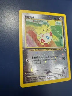 Pokemon TCG Togepi Southern Islands 4/18 Promo Reverse Holo - Image 2