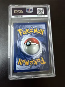 1999 POKEMON FOSSIL #20 GENGAR NON HOLO RARE MINT PSA 9 - Image 2