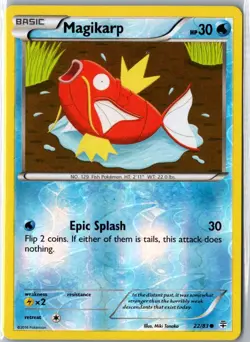 MAGIKARP 22/83 COMMON GENERATIONS POKEMON REVERSE HOLO MP - Image 1