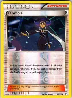Olympia 66/83 Generations Pokemon TCG NM Reverse Holo - Image 1