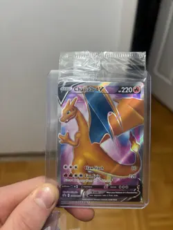 Charizard V SWSH050 Black Star Promo Sealed Champions Path Pokemon TCG NM/M - Image 1