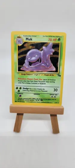 Muk 13/62 Fossil Holo MP Pokemon TCG - Image 1