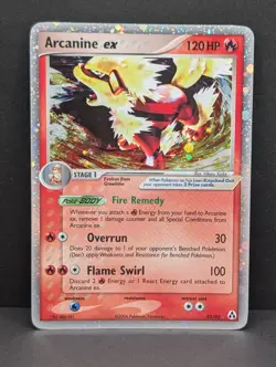 Arcanine ex 83/92 Legend Maker Holo Ultra Rare Pokemon TCG Nintendo NM - Image 1