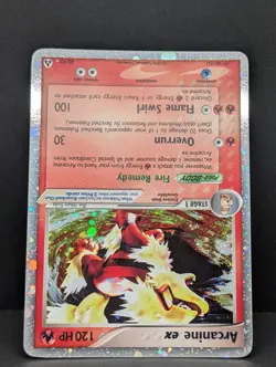 Arcanine ex 83/92 Legend Maker Holo Ultra Rare Pokemon TCG Nintendo NM - Image 4