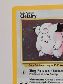 😻 Pokemon CLEFAIRY Base Set 2 * 6/130 * Holo * LP++ - Image 2