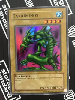 YuGiOh Takriminos MP1-006 Unlimited Super Rare LP - Image 1