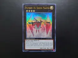 Yugioh - Number 16: Shock Master JUMP-EN060 Ultra Rare - Image 1