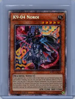 Yugioh K9-04 Noroi (Starlight Rare) DOOD-EN025 Doom of Dimensions 1st Edition - Image 1