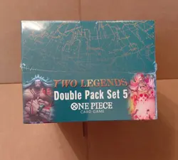One Piece DP-05 Double Pack Set 5 OP-08 Two Legends SEALED Display - Image 2