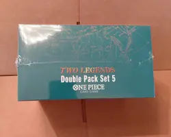 One Piece DP-05 Double Pack Set 5 OP-08 Two Legends SEALED Display - Image 3