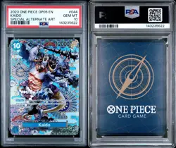 2023 ONE PIECE OP05-AWAKENING OF THE NEW ERA SPECIAL ALTERNATE ART KAIDO PSA 10 - Image 1