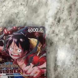 Monkey.D.Luffy (Winner Pack Vol. 5) SR One Piece Promotion Cards ST01-012 NM - Image 2