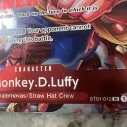 Monkey.D.Luffy (Winner Pack Vol. 5) SR One Piece Promotion Cards ST01-012 NM - Image 5