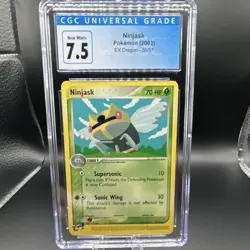 Pokemon Ninjask EX Dragon 38/97 CGC 7.5 2003 Vintage TCG Card - Image 1