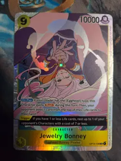 Jewelry Bonney OP13-108 SR - Carrying On His Will - One Piece Card NM - Image 1