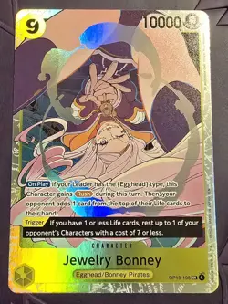 Jewelry Bonney (108) - Carrying On His Will (OP13) One Piece Card NM - Image 1