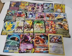 Pokemon TCG Lot Of 22 Jumbo Cards Magikarp & Wailord Gengar Charizard LP/MP - Image 1