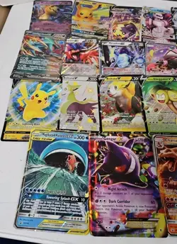 Pokemon TCG Lot Of 22 Jumbo Cards Magikarp & Wailord Gengar Charizard LP/MP - Image 2