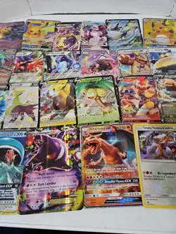 Pokemon TCG Lot Of 22 Jumbo Cards Magikarp & Wailord Gengar Charizard LP/MP - Image 3