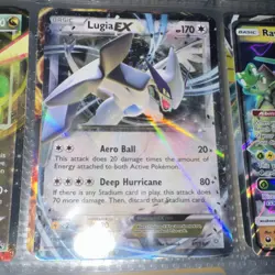 Pokemon Lugia EX, Rayquaza GX, Gyarados EX, Arceus VSTAR V Holo Card Lot English - Image 1