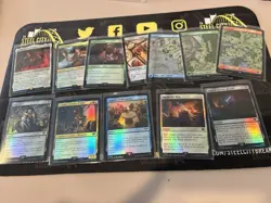 2023 MTG Lord of the Rings Wizards Of The Coast 32 card lot Foil - Image 3