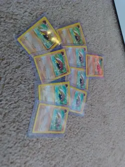 Lot Of Kabuto 50/62 Fossil Pokemon Cards - Image 1
