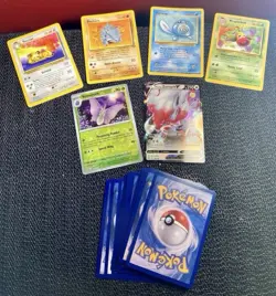 Pokemon 200 Cards Vintage/Modern NM-M Huge Lot Elite Trainer Boxes Stickers Pin - Image 2