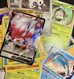 Pokemon 200 Cards Vintage/Modern NM-M Huge Lot Elite Trainer Boxes Stickers Pin - Image 5