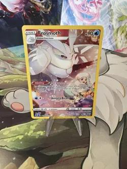 Pokemon TCG Frosmoth Astral Radiance Holo Ultra Rare Full Art Card TG04/TG30 - Image 1