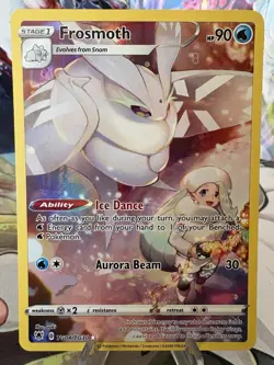 Pokemon TCG Frosmoth Astral Radiance Holo Ultra Rare Full Art Card TG04/TG30 - Image 2