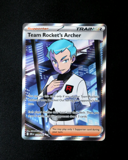 Pokemon Card - Team Rocket's Archer 223/182 - Destined Rivals - Ultra Rare - NM⭐ - Image 1