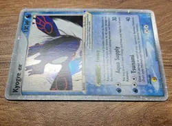 Pokemon TCG Kyogre ex 037 Nintendo Promo Holo Card 2006 EX 100HP - Image 5