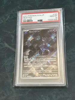 Mewtwo 183 Sv2a: Pokemon Card 151 Holo (Japanese) PSA 10 - Image 1
